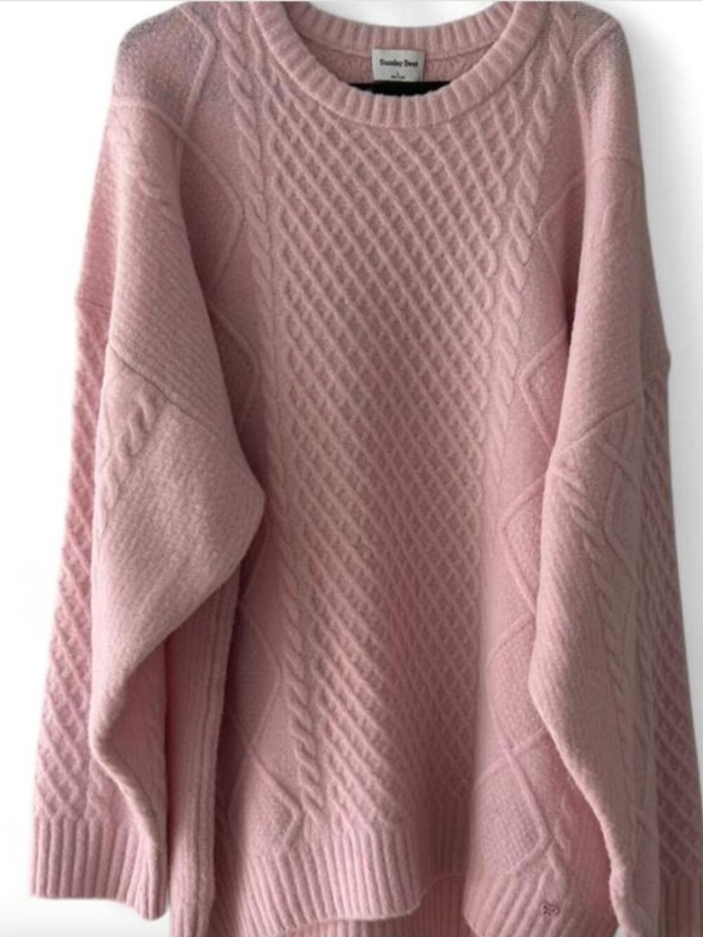 Aritzia Sunday Best Women's Pink Jumper Large